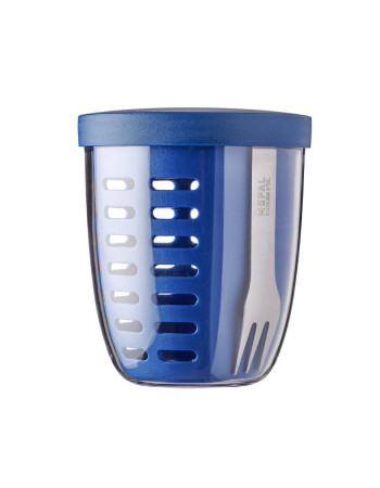 Mepal Ellipse Fruit & Veggie Pot (600 ml) // Vivid Blue