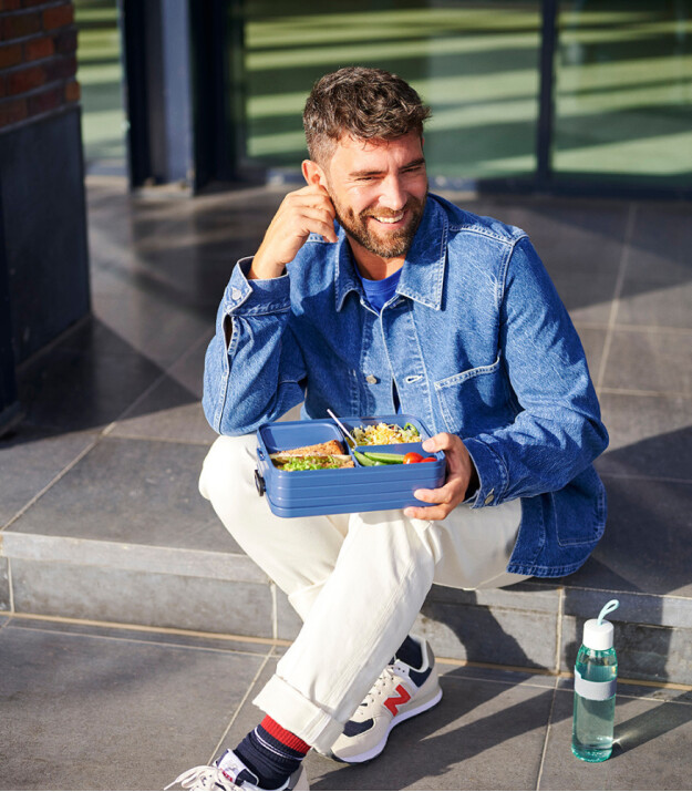 Mepal Take a Break Lunch Box (Large) // Vivid Blue