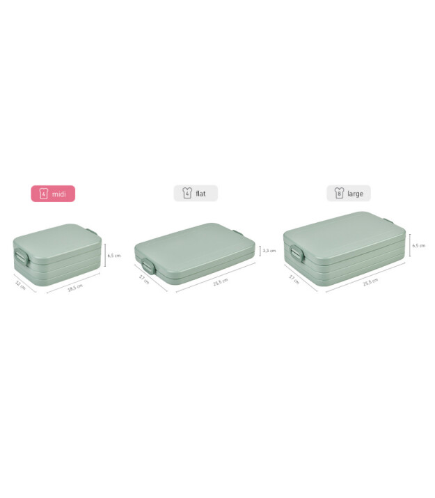 Mepal Take a Break Lunch Box (Midi) // Vivid Mauve