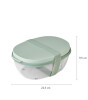 Mepal Ellipse Salad Box // Nordic Blue