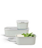 Mepal Easyclip Food Storage Box (1000 ml) // Nordic White