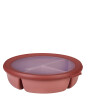 Mepal Cirqula Bento Bowl (250+250+500 ml) // Vivid Mauve