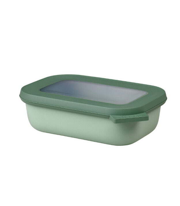 Mepal Cirqula Rectangular Multi Bowl (500 ml) // Nordic Sage