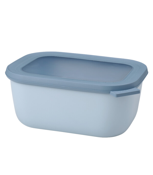 Mepal Cirqula Rectangular Multi Bowl (1500 ml) // Nordic Blue