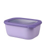 Mepal Cirqula Rectangular Multi Bowl (1500 ml) // Vivid Lilac