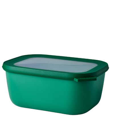 Mepal Cirqula Rectangular Multi Bowl (1500 ml) // Vivid Green