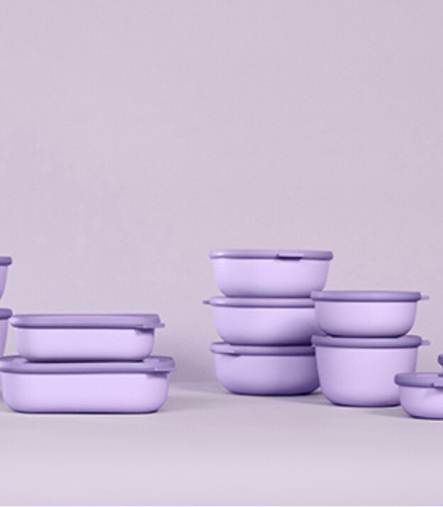 Mepal Cirqula Rectangular Multi Bowl (2000 ml) // Nordic Sage