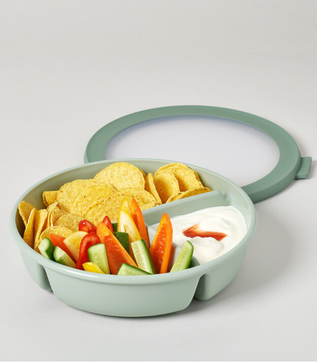 Mepal Cirqula Bento Bowl (250+250+500 ml) // Vivid Green