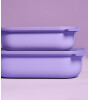 Mepal Cirqula Rectangular Multi Bowl (750 ml) // Vivid Mauve