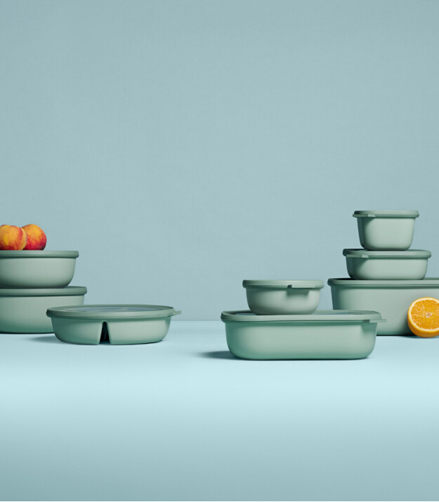 Mepal Cirqula Bento Bowl (250+250+500 ml) // Nordic White