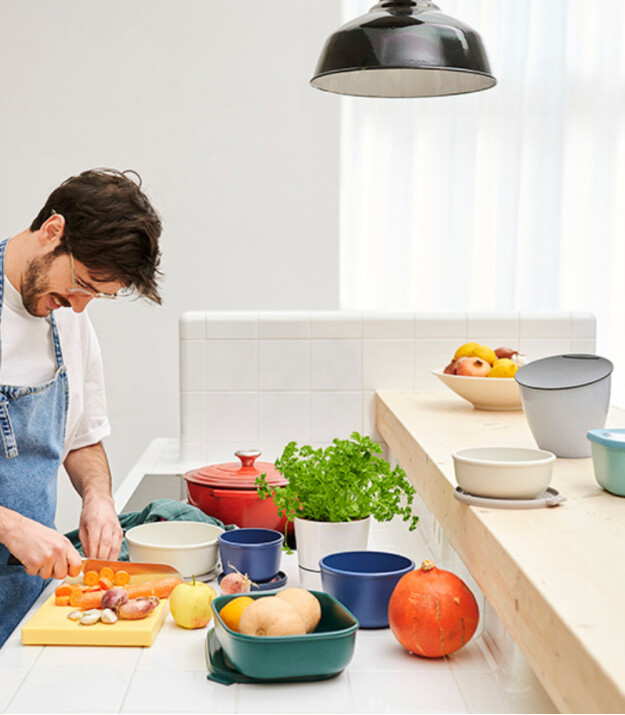 Mepal Cirqula Round Multi Bowl (350 ml) // Vivid Green