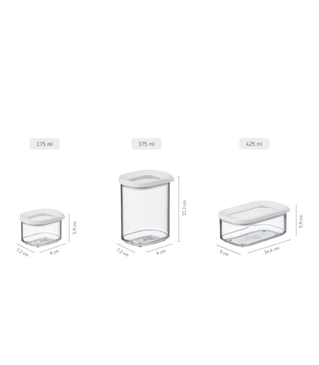Mepal Modula Storage Box (425 ml) // White