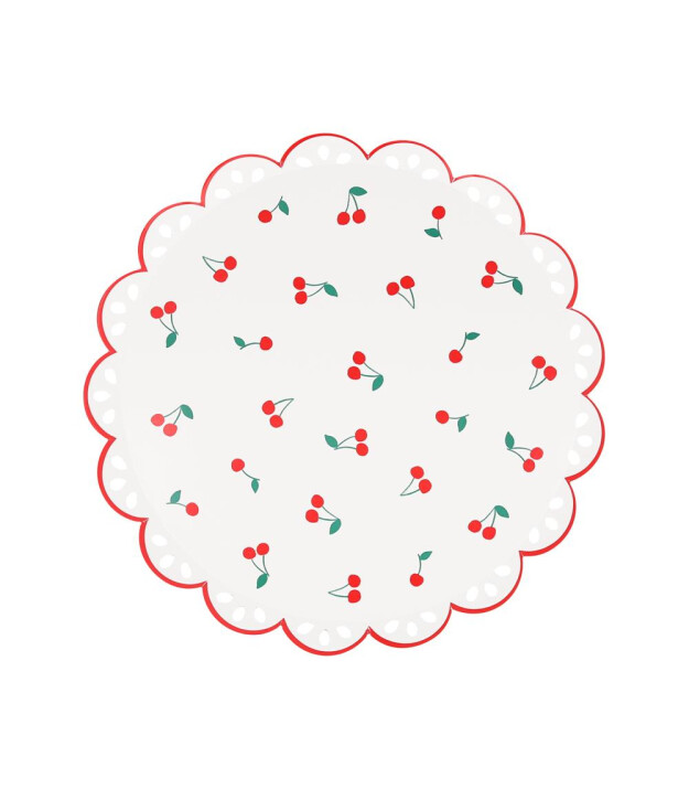 Meri Meri Parti Tabak (M) // Kiraz