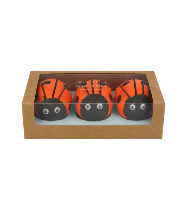 Meri Meri Parti Sürpriz Toplar // Uğur Böceği