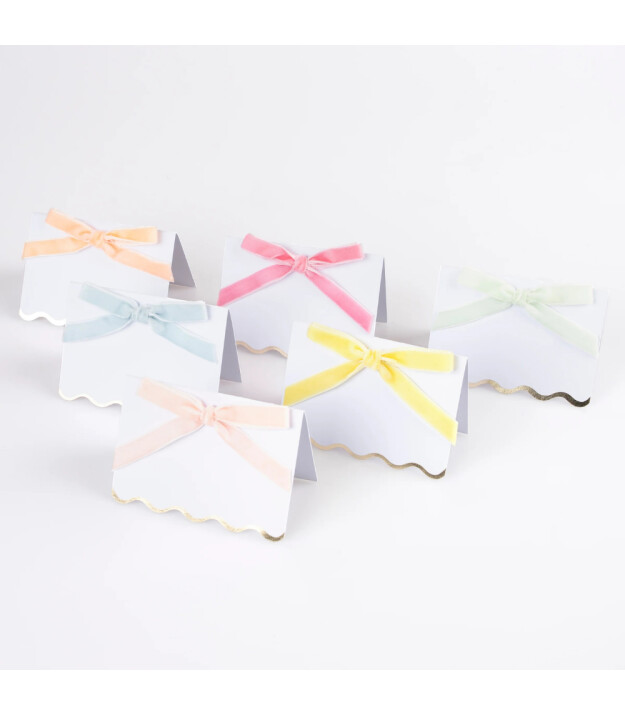 Meri Meri Fiyonklu İsim Kartları // Pastel Kadiye