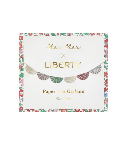 Meri Meri Asılan Süs // Liberty Edition - Yelpaze Garland