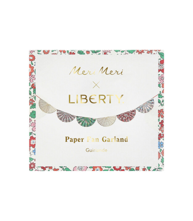 Meri Meri Asılan Süs // Liberty Edition - Yelpaze Garland