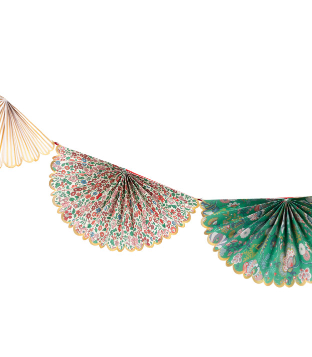 Meri Meri Asılan Süs // Liberty Edition - Yelpaze Garland