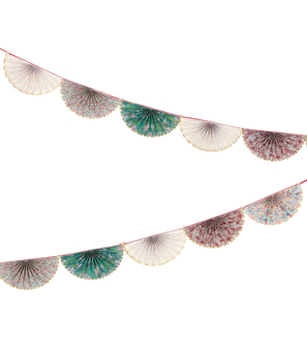 Meri Meri Asılan Süs // Liberty Edition - Yelpaze Garland