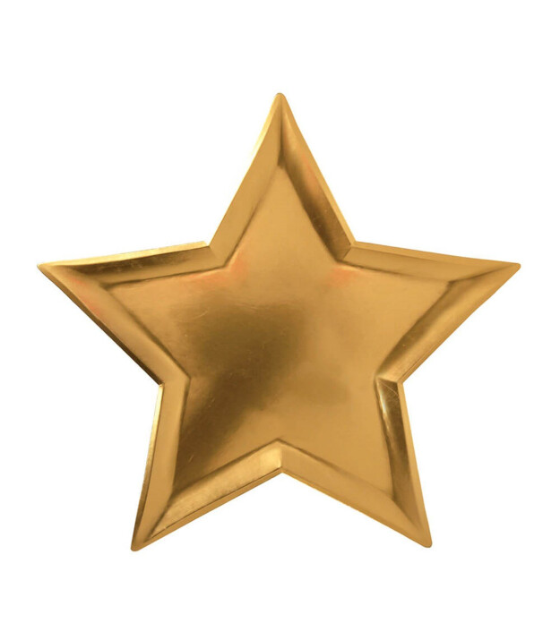 Meri Meri Parti Tabak // Altın Yıldız