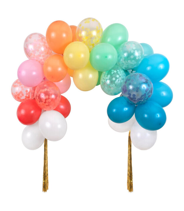 Meri Meri Parti Balon Kit // Gökkuşağı