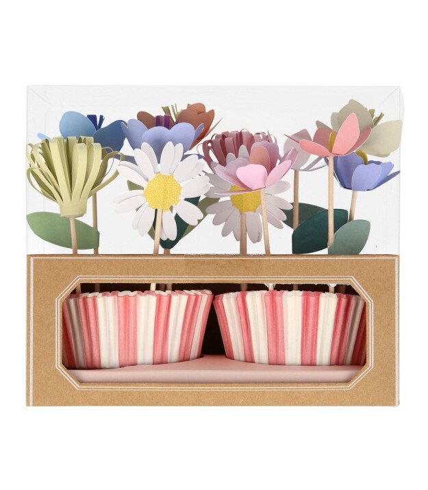 Meri Meri Cupcake Kit // &Ccedil;i&ccedil;ek Bah&ccedil;esi