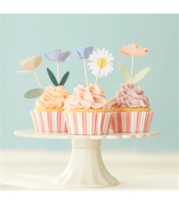 Meri Meri Cupcake Kit // &Ccedil;i&ccedil;ek Bah&ccedil;esi