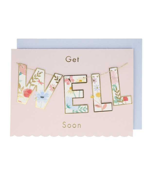 Meri Meri Tebrik Kartı // Geçmiş Olsun