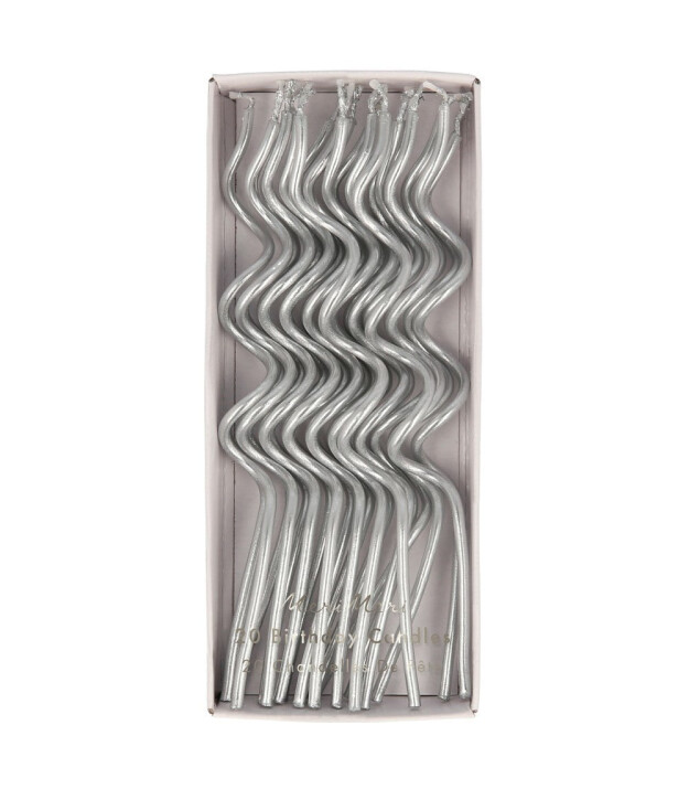 Meri Meri Parti Mum // G&uuml;m&uuml;ş Kıvrımlı