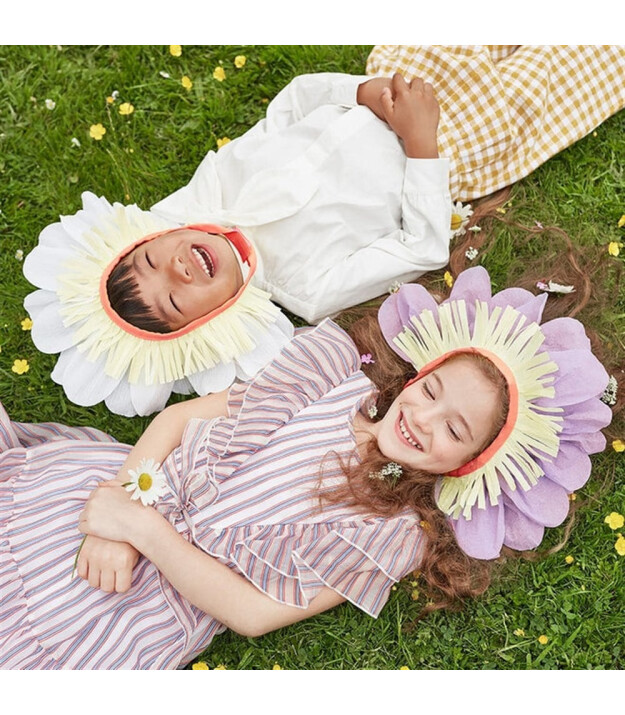 Meri Meri Kağıt Taç // Pastel Renklerde Çiçek