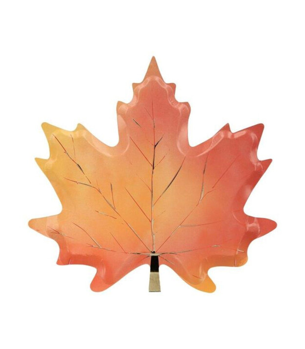 Meri Meri Parti Tabak // Sonbahar Yaprak