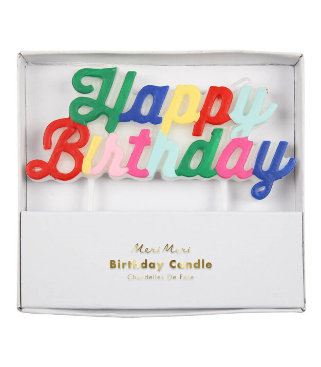 Meri Meri Parti Mum // Happy Birthday Color
