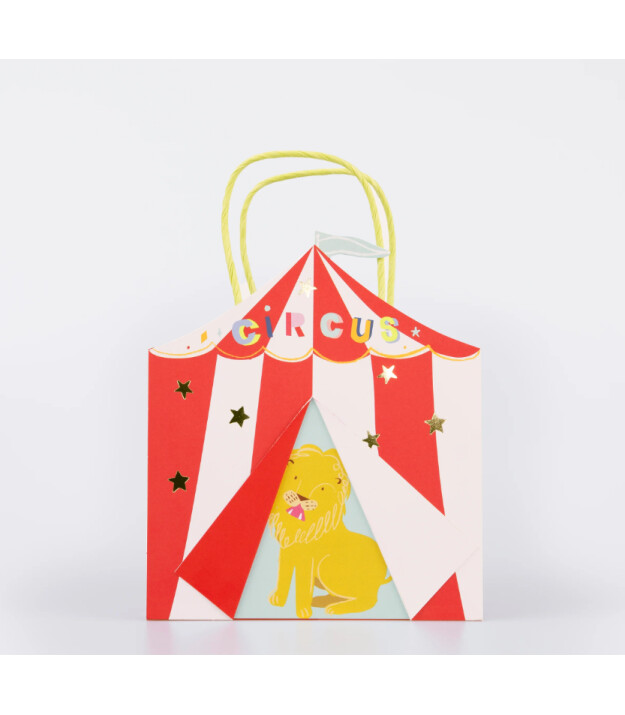 Meri Meri Parti Çantaları (8'li) // Circus