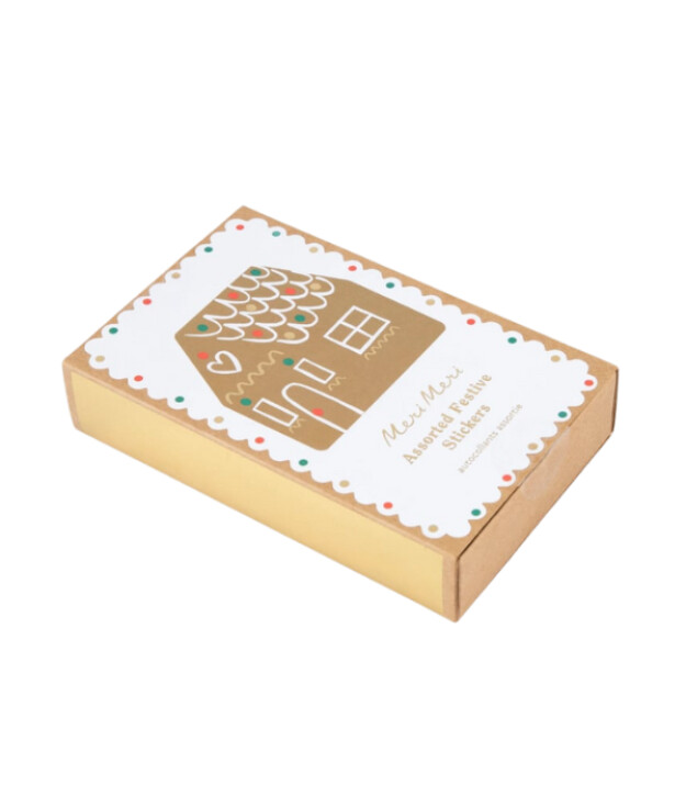 Meri Meri Gingerbread Sticker Seti // 50 Yaprak