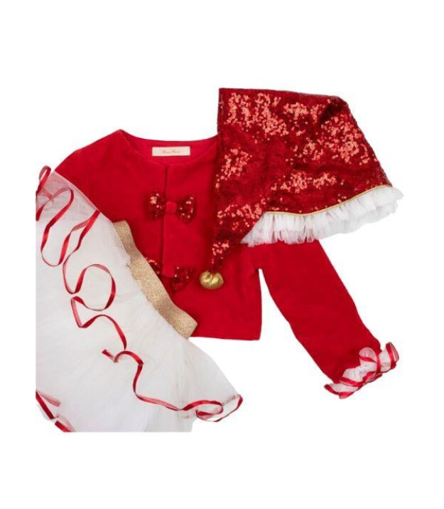 Meri Meri Çocuk Kostüm // Santa's Little Helper (3-4 Yaş)