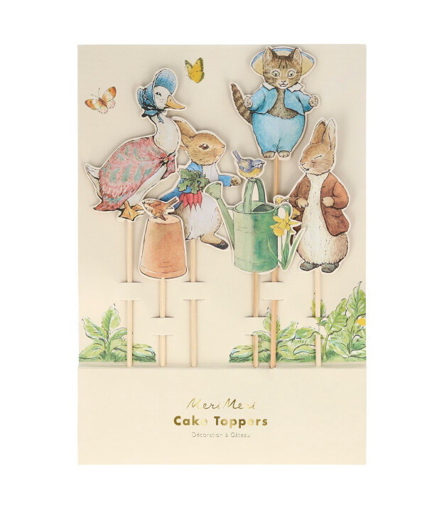 Meri Meri Parti Pasta Süs // Peter Rabbit & Friends