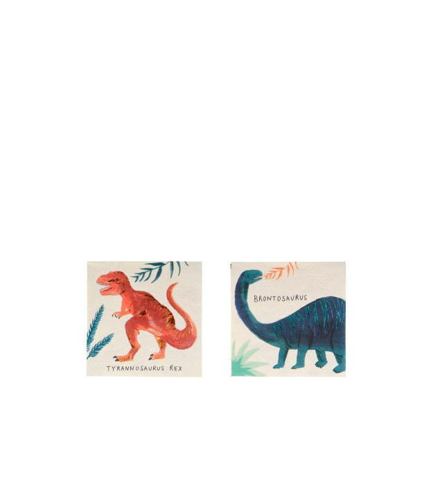 Meri Meri Parti Peçete (S) // Dinozor