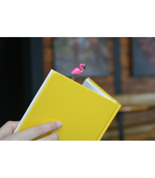 Metalmorphose Kitap Ayracı // Flamingo