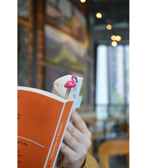 Metalmorphose Kitap Ayracı // Flamingo