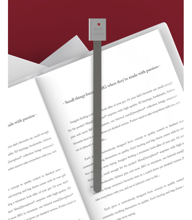 Metalmorphose Kitap Ayracı // Book Lover