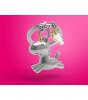 Metalmorphose Anahtarlık // 3D Uçan Unicorn