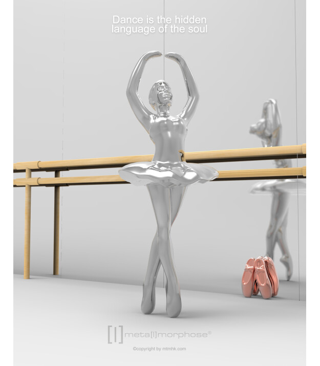 Metalmorphose Anahtarlık // Balerin