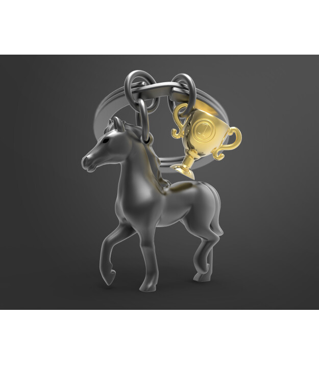 Metalmorphose Anahtarlık // Yarış Atı