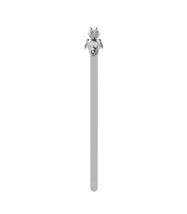 Metalmorphose Kitap Ayracı // Robot (Silver)
