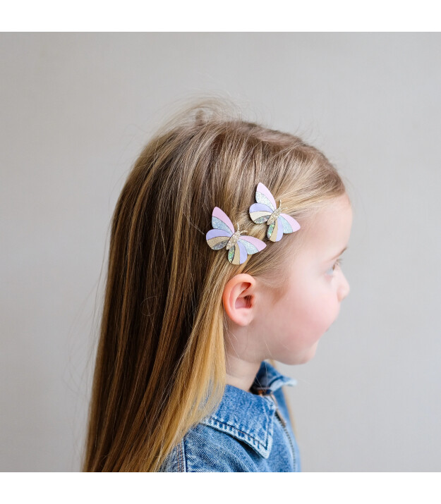 Mimi & Lula Spriped Butterfly 2 'li Toka