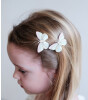Mimi & Lula Saç Toka Set (2 Adet) // Stripe Butterfly