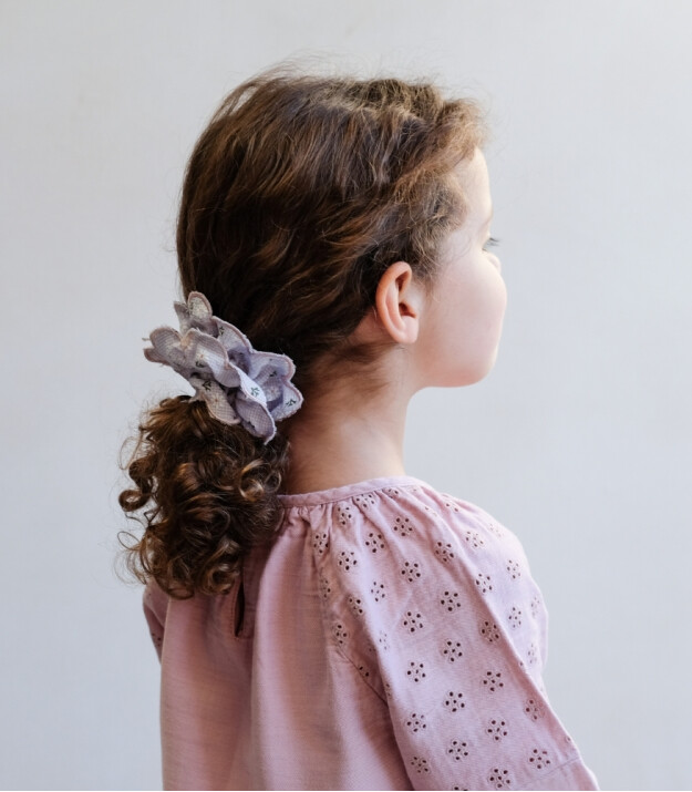 Mimi & Lula Lastik Saç Toka // Scalloped Floral