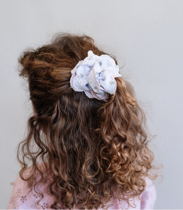 Mimi & Lula Lastik Saç Toka // Scalloped Floral