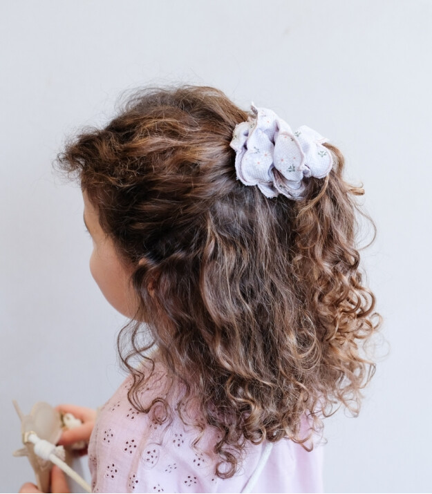 Mimi & Lula Lastik Saç Toka // Scalloped Floral