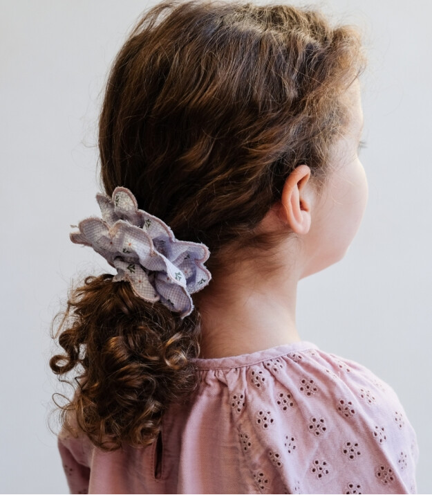 Mimi & Lula Lastik Saç Toka // Scalloped Floral